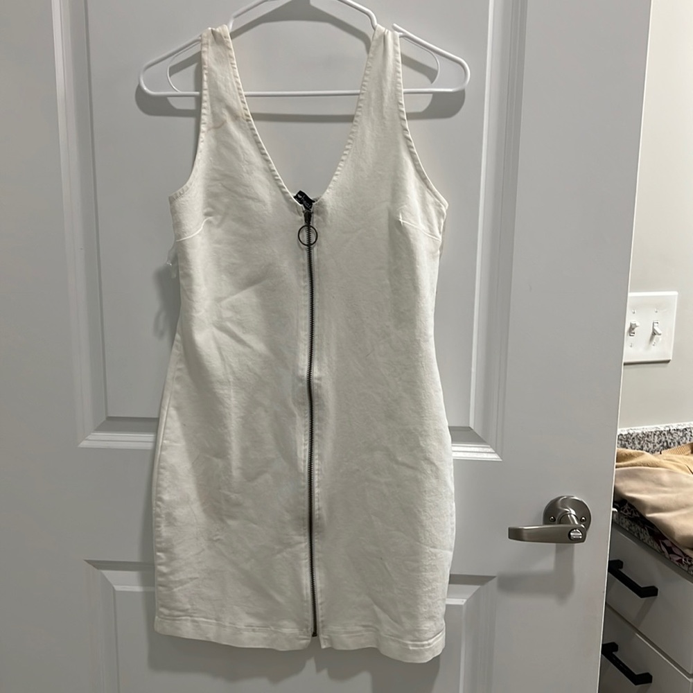 White short dress